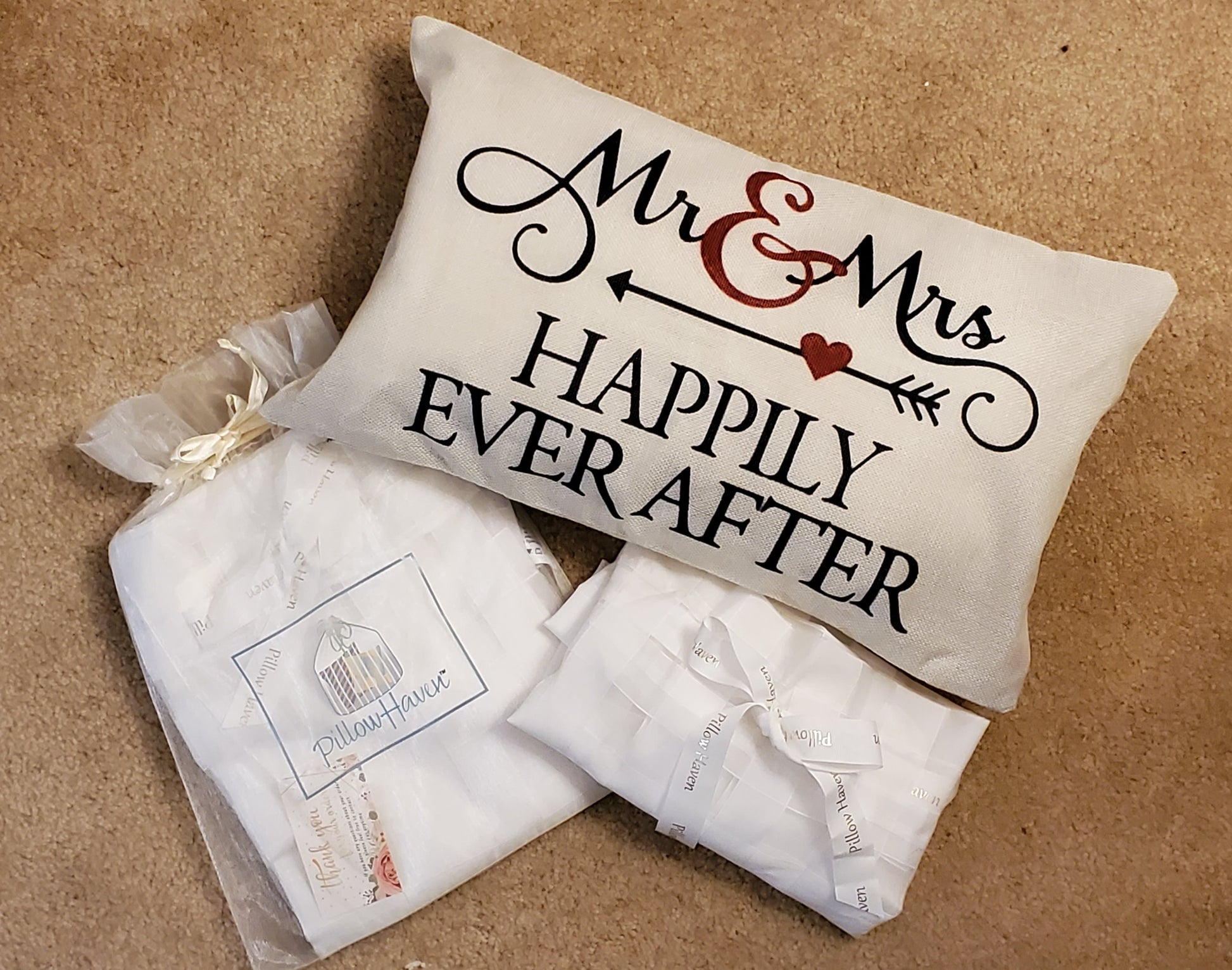 happily ever after pillows